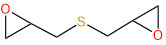 2-(oxiran-2-ylmethylsulfanylmethyl)oxirane